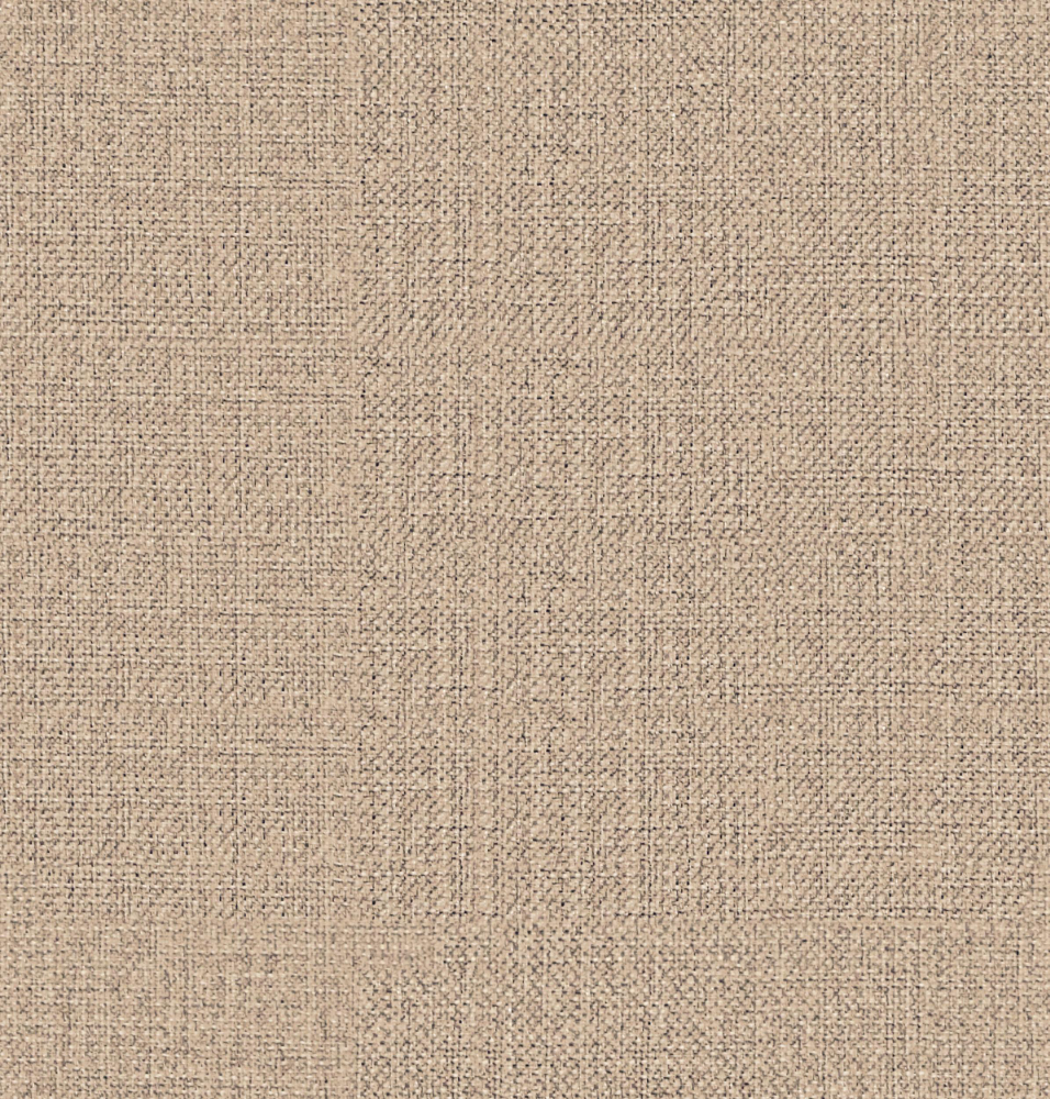 Close-up of burlap fabric in natural beige with a coarse woven pattern, suitable for upholstery and rustic decor.