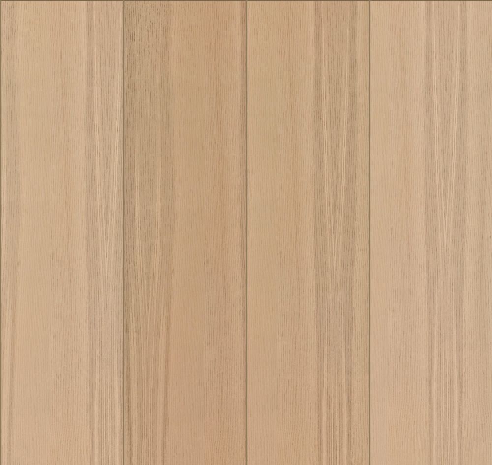 light beige birch veneer wood panels with vertical grain pattern for wall or furniture use
