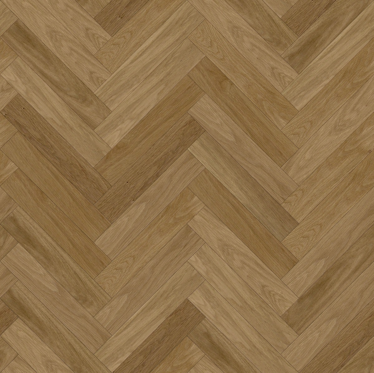 Light oak wood herringbone pattern with a smooth finish, designed for flooring in interior spaces.