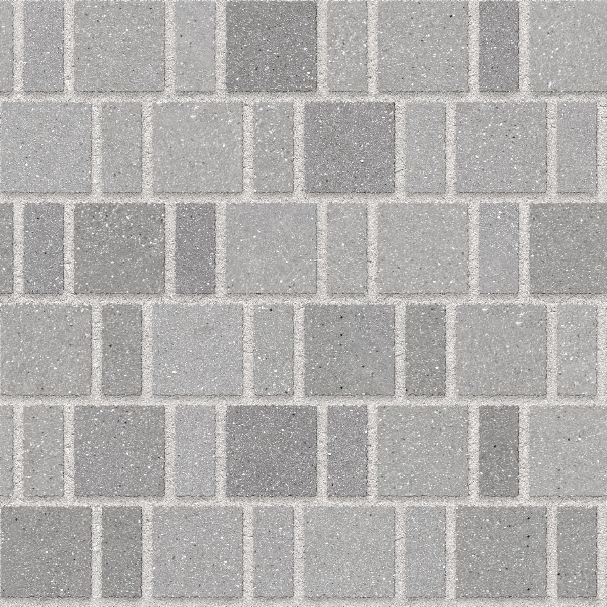 Light grey granite porcelain tile with a speckled pattern, suitable for flooring and outdoor applications, seamless and tilea