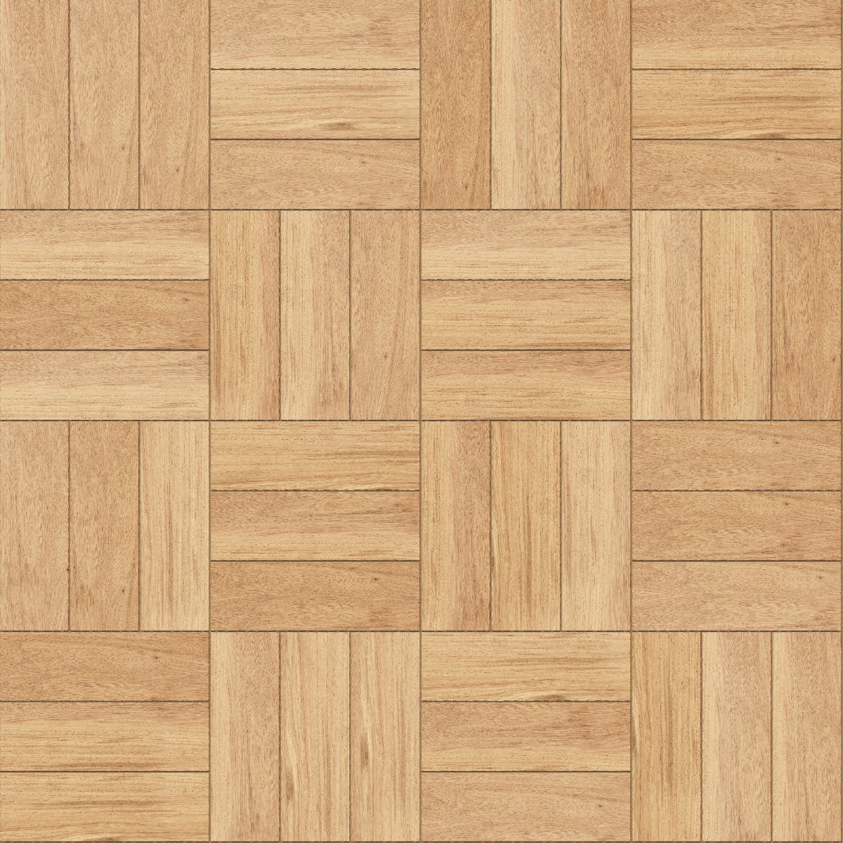 light oak veneered MDF panel with basketweave wood grain pattern for flooring or furniture