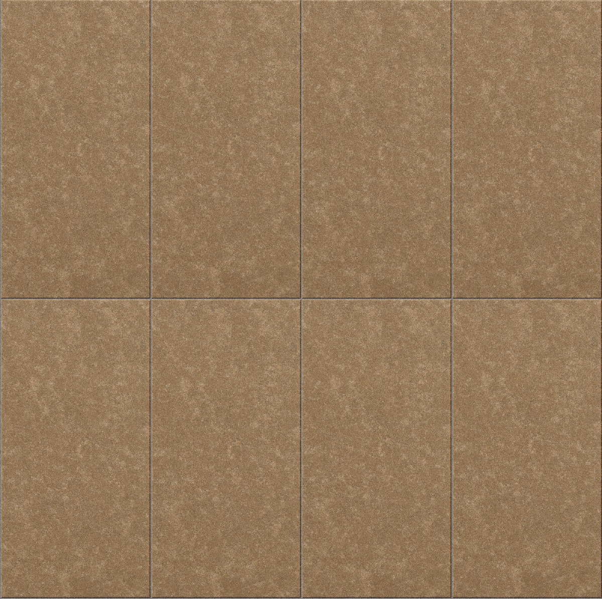 brown matte ceramic floor tiles arranged in a grid with thin grout lines and subtle mottled texture