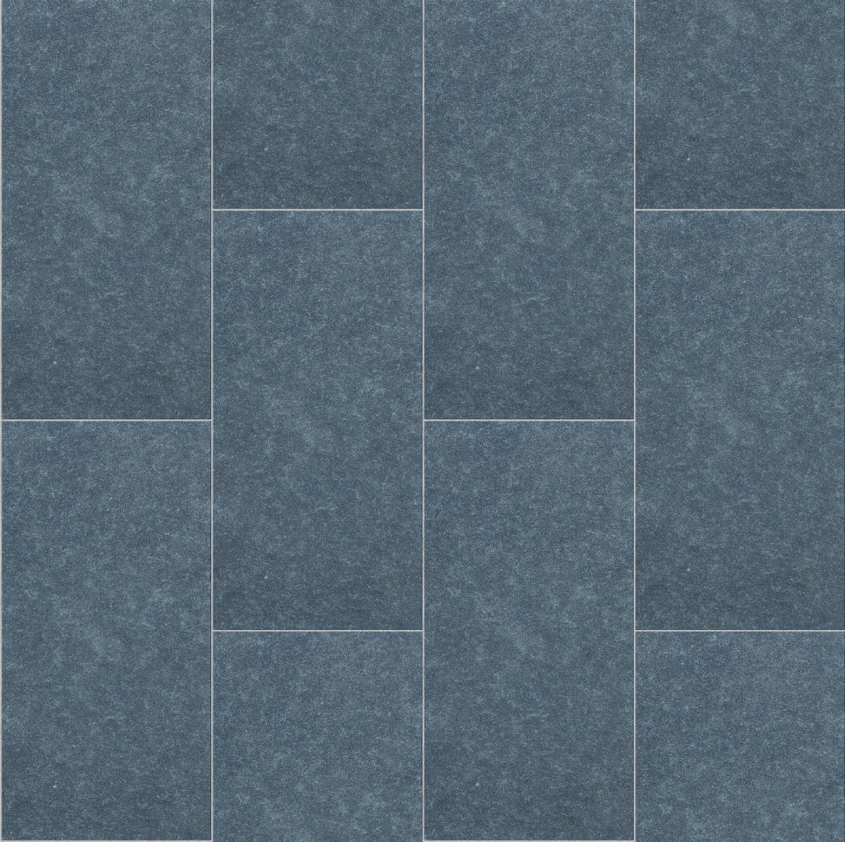 blue-grey natural slate stone tiles arranged in staggered pattern for flooring