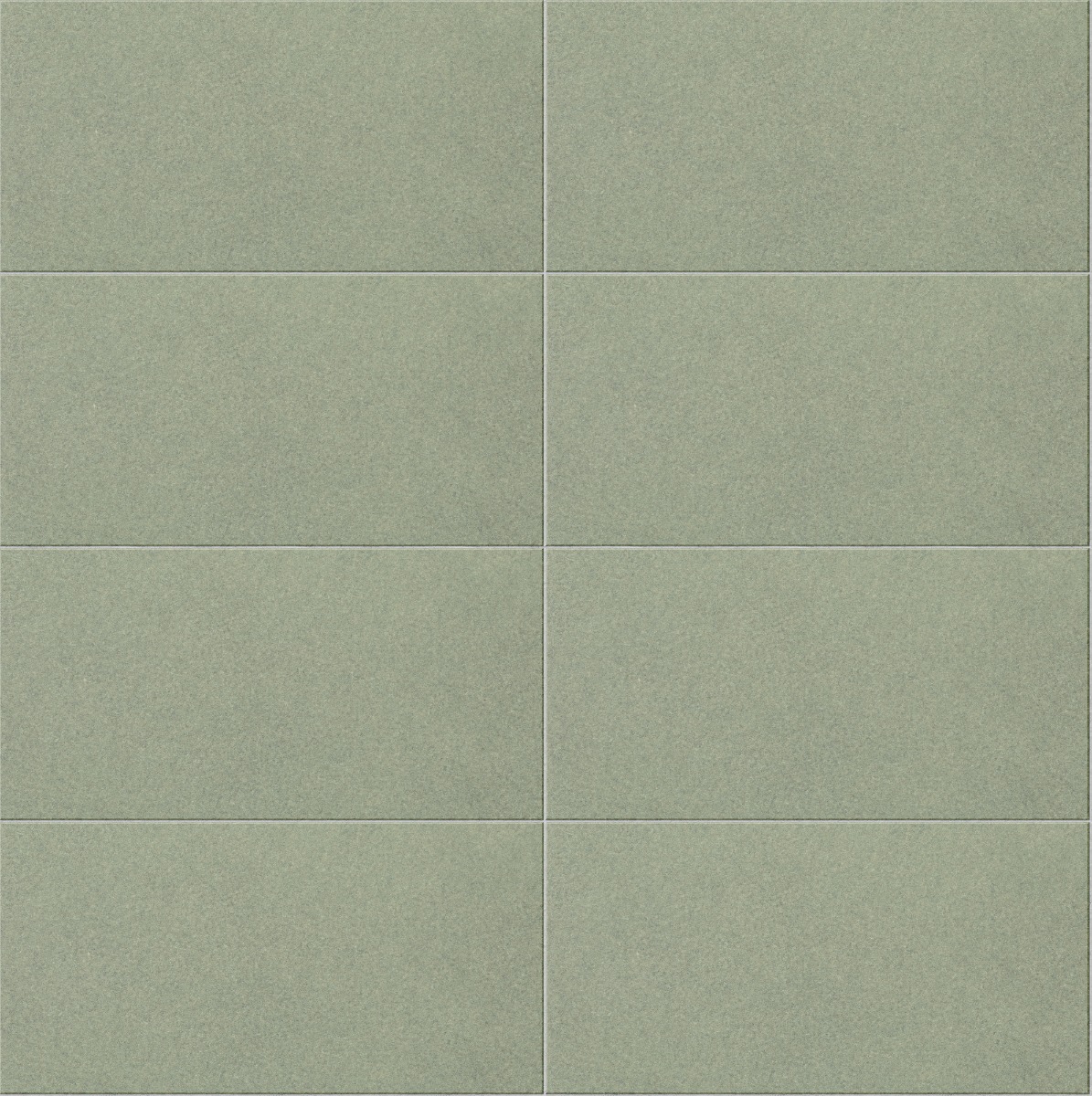 jade green rectangular ceramic wall tiles arranged in a stacked pattern with thin grout lines