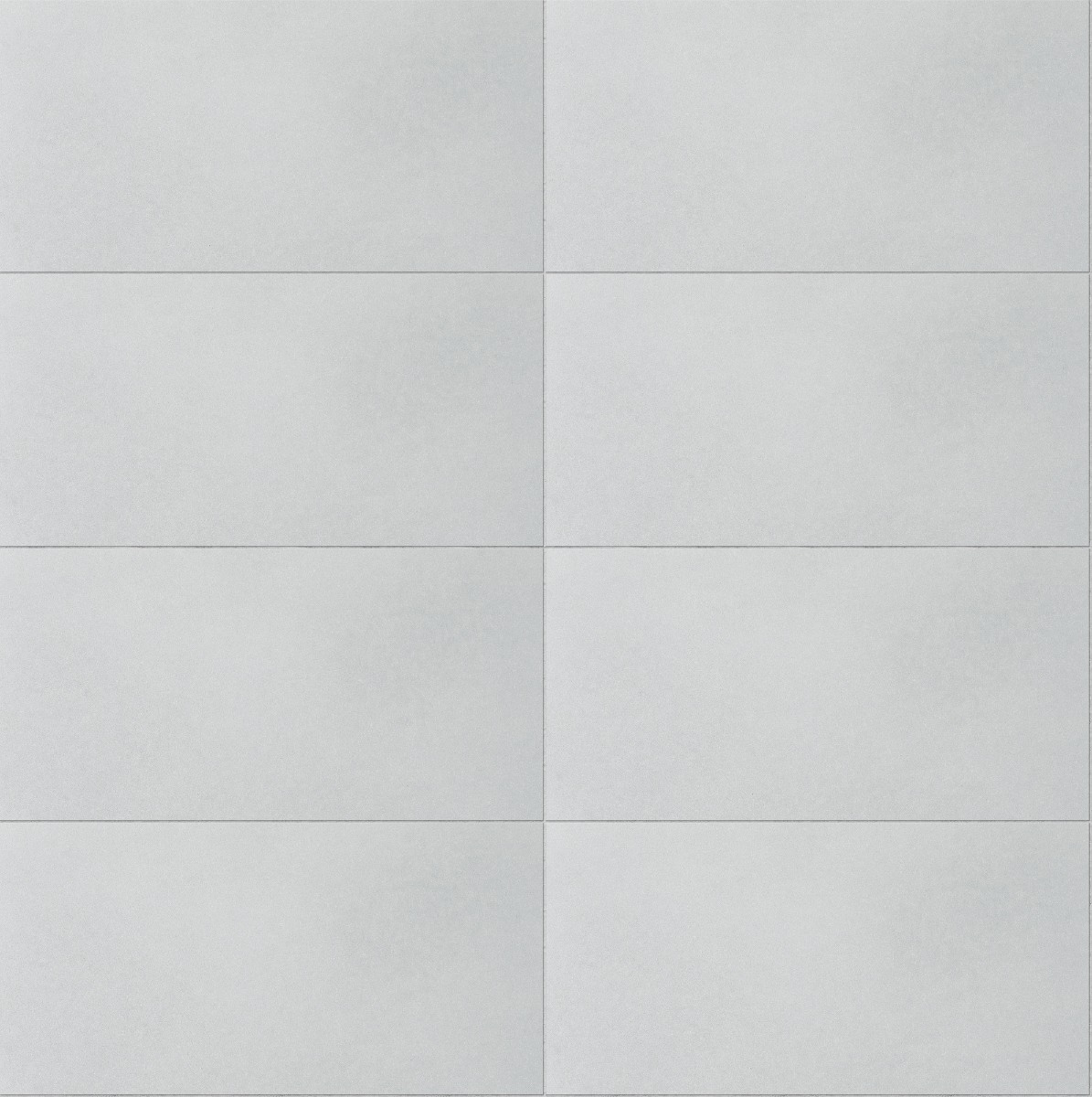 Light gray matte ceramic tiles arranged in a grid pattern, suitable for flooring or wall use in modern interiors.