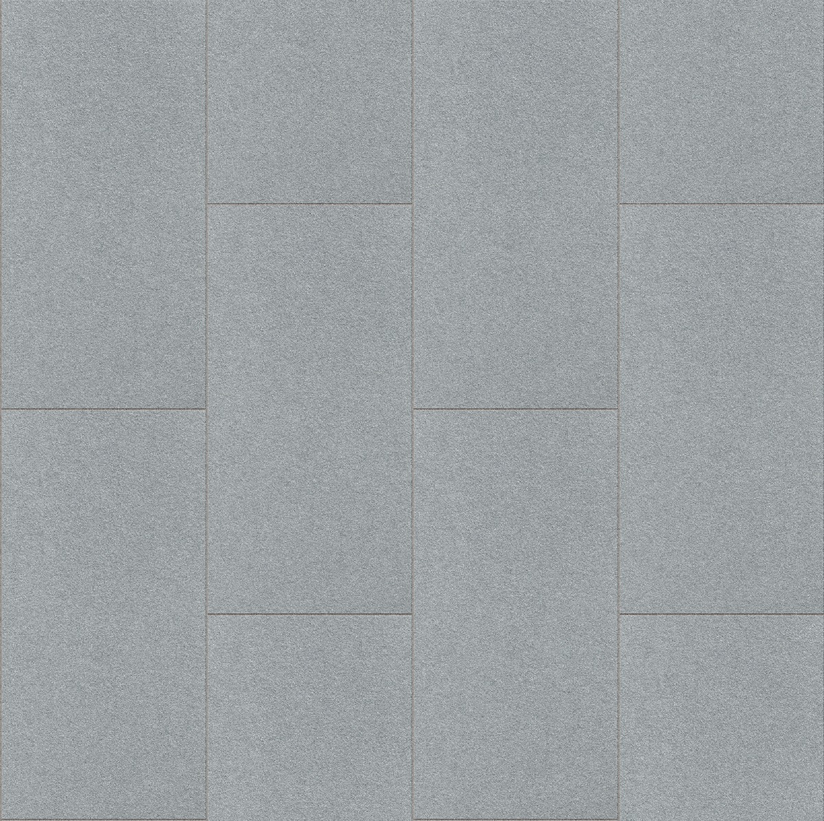 rough grey granite tiles with patina arranged in staggered rectangular pattern for flooring