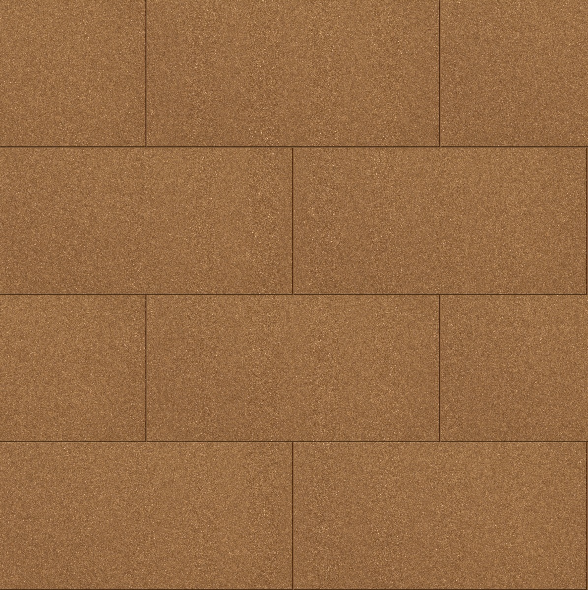 amber brown fired clay brick facing arranged in stretcher bond pattern with fine texture and clean joints