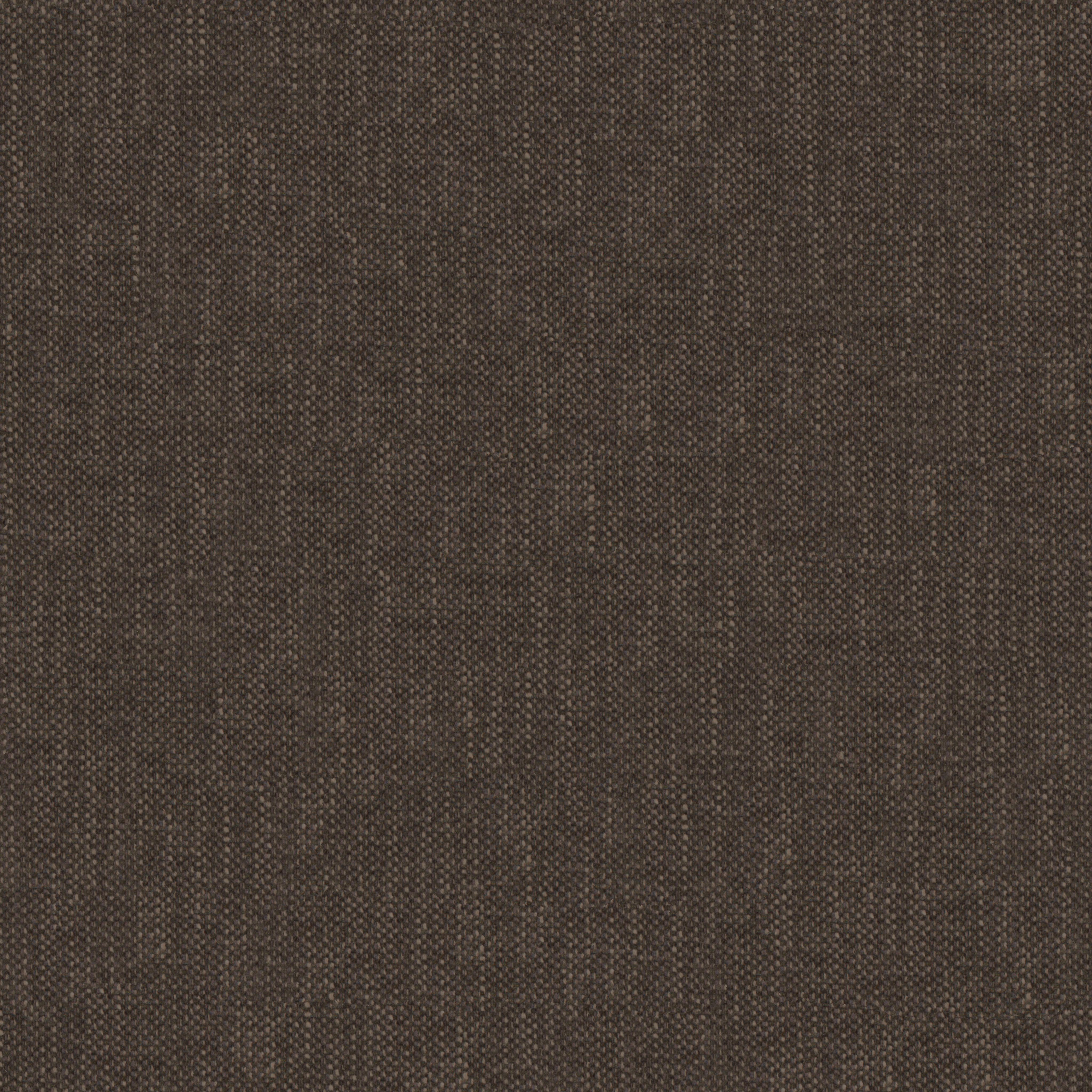 dark brown tightly woven upholstery fabric with fine uniform weave pattern