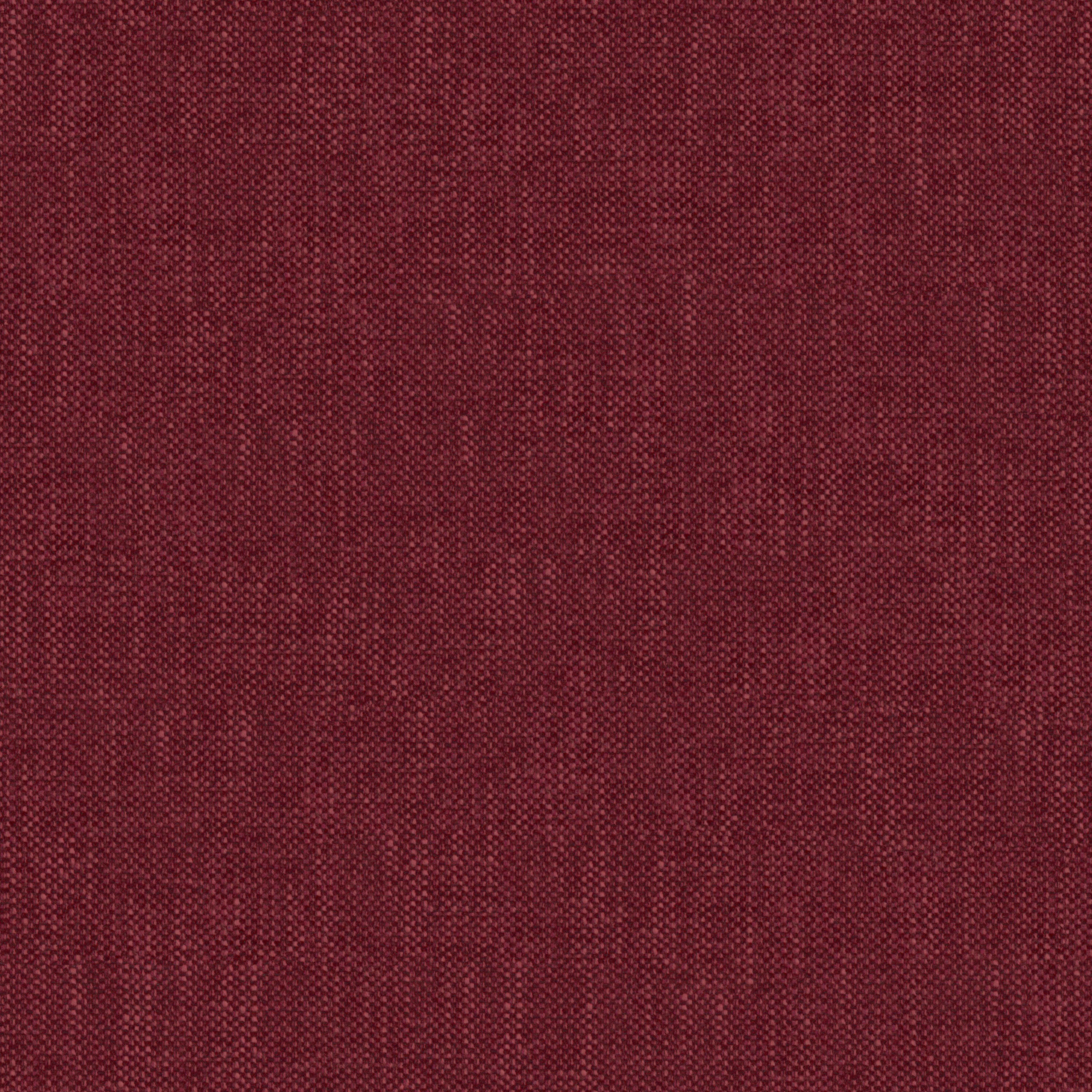 Seamless deep red woven upholstery fabric with a fine tight weave pattern