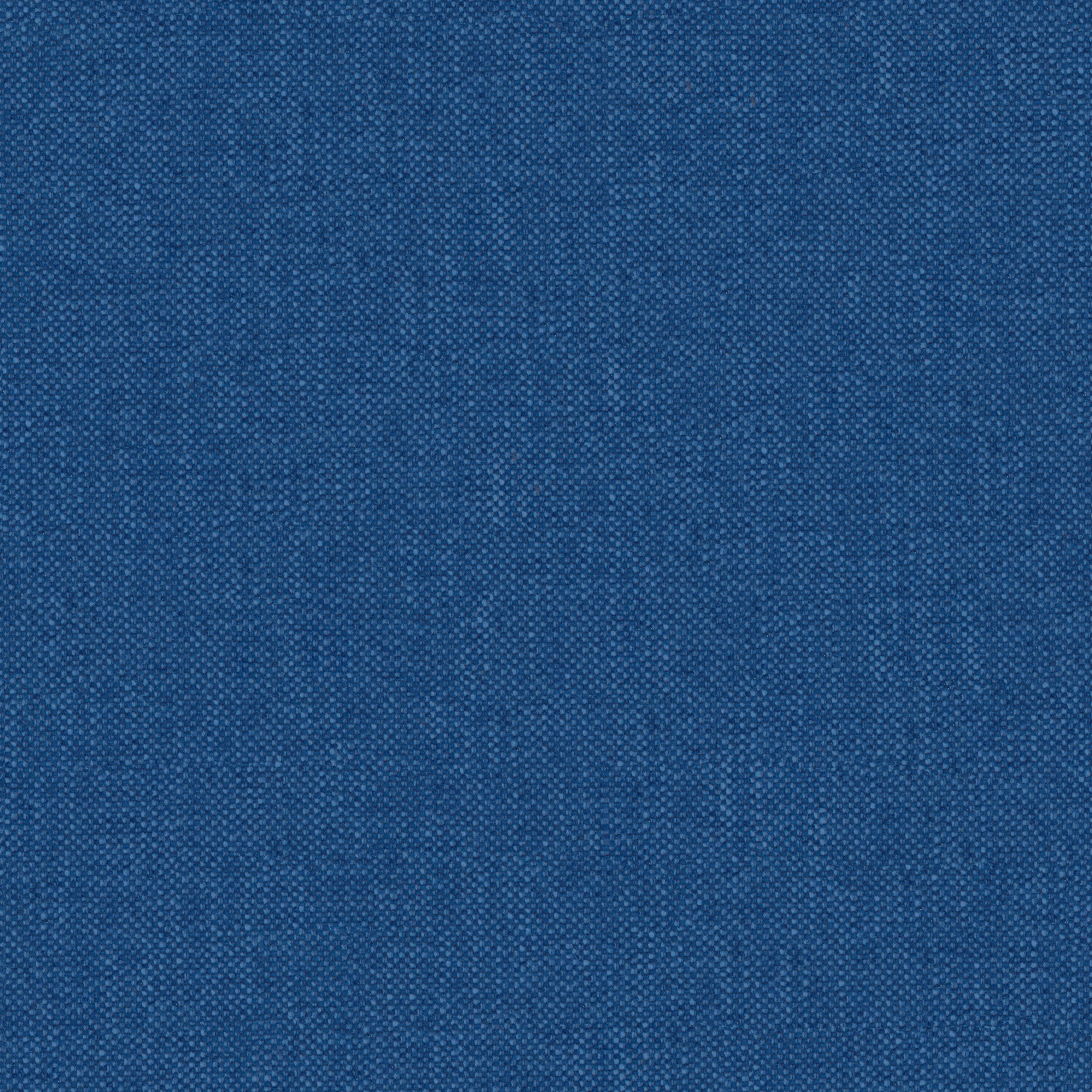 Seamless close-up of blue woven upholstery fabric with fine texture and small threads