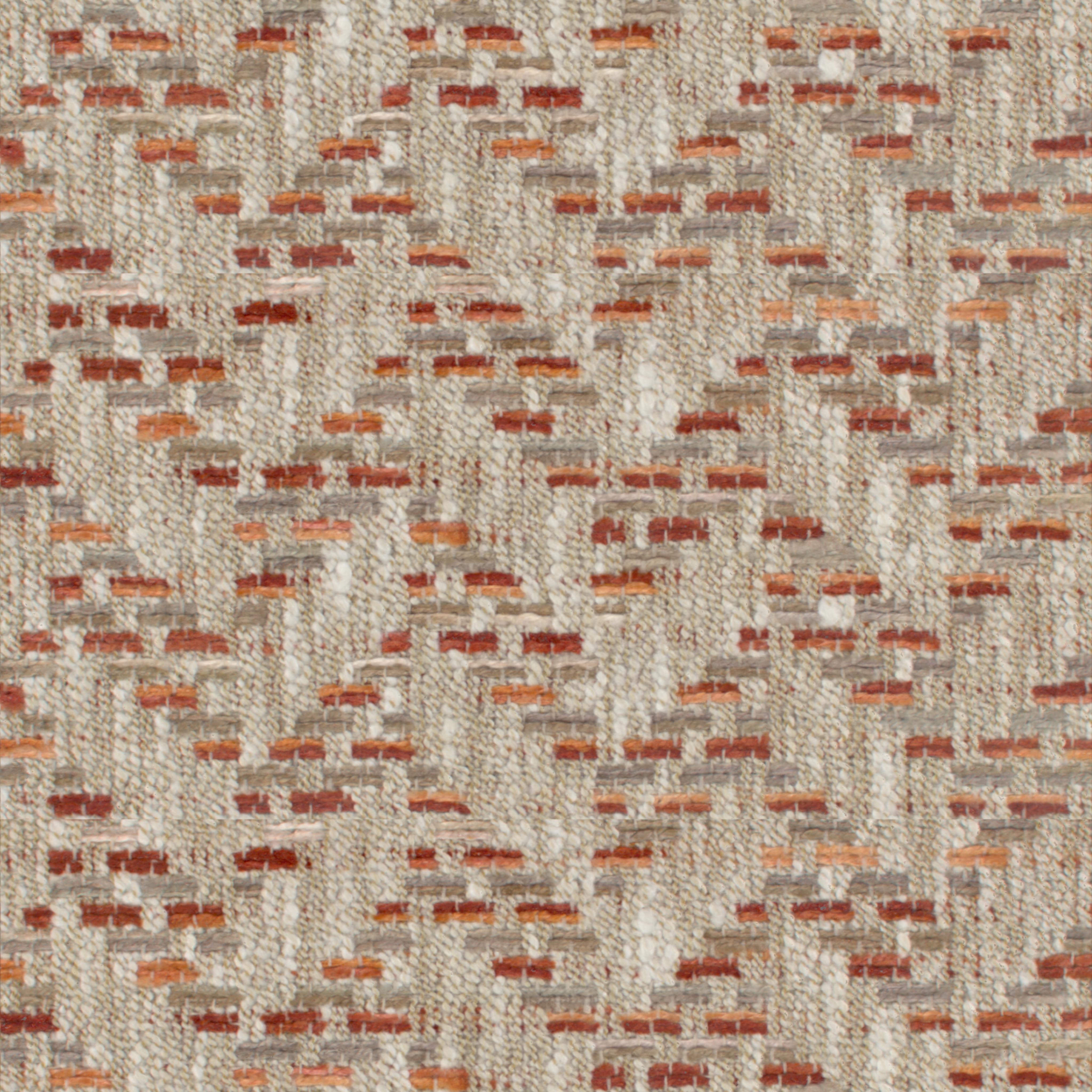 Seamless beige upholstery fabric with fine woven texture and neutral earth tone color