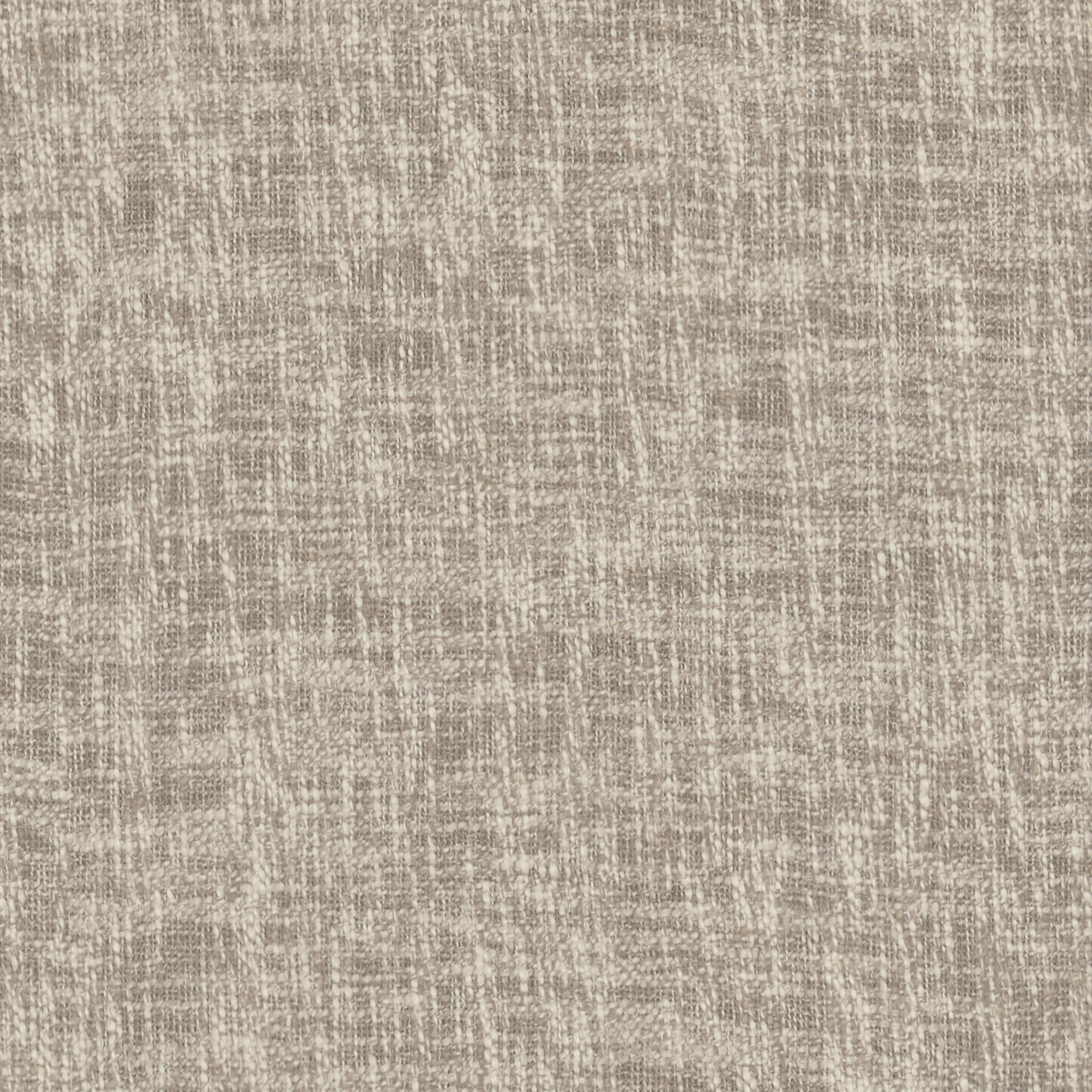 Close-up of beige woven upholstery fabric with a textured natural weave pattern