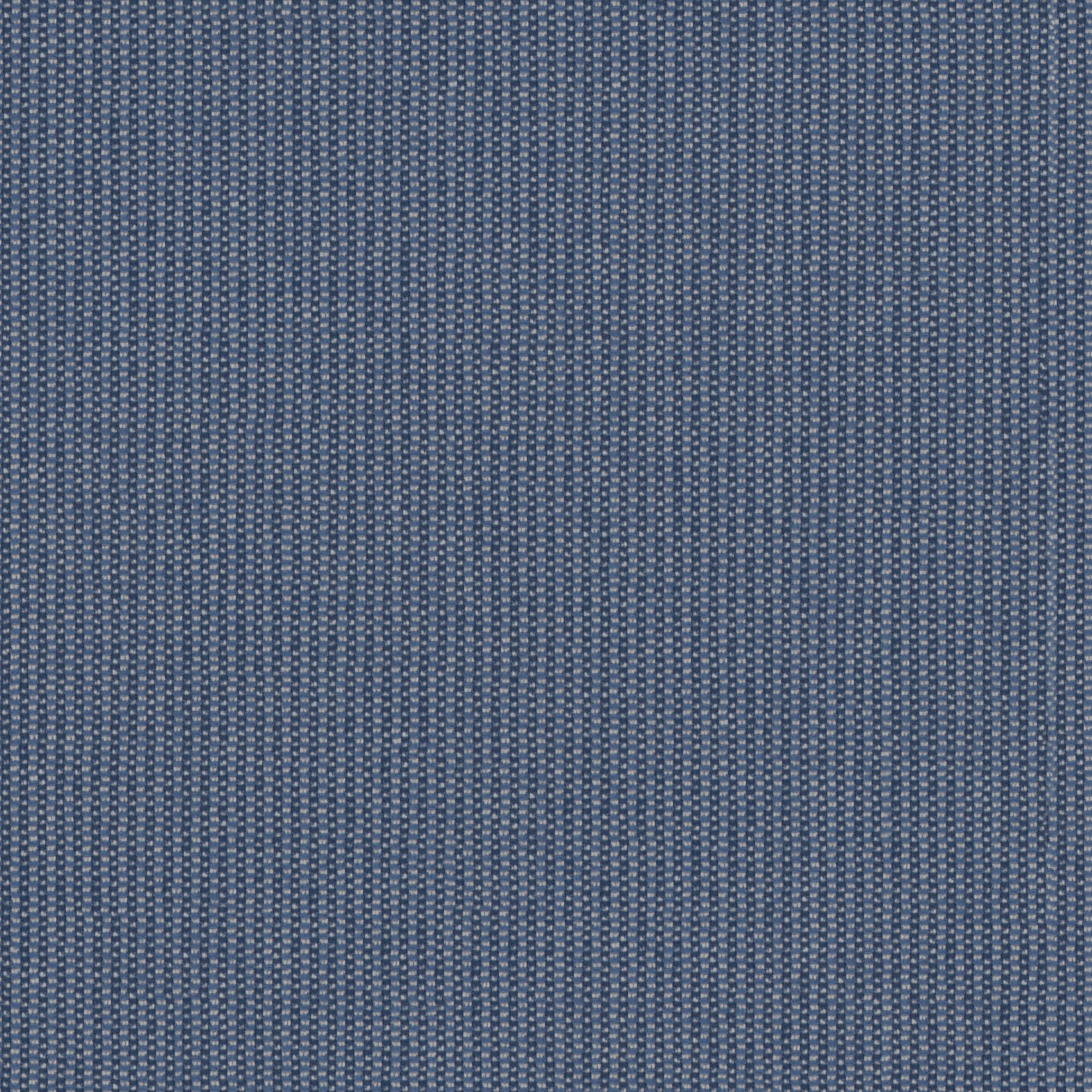blue woven upholstery fabric with small basket weave pattern and subtle striped effect