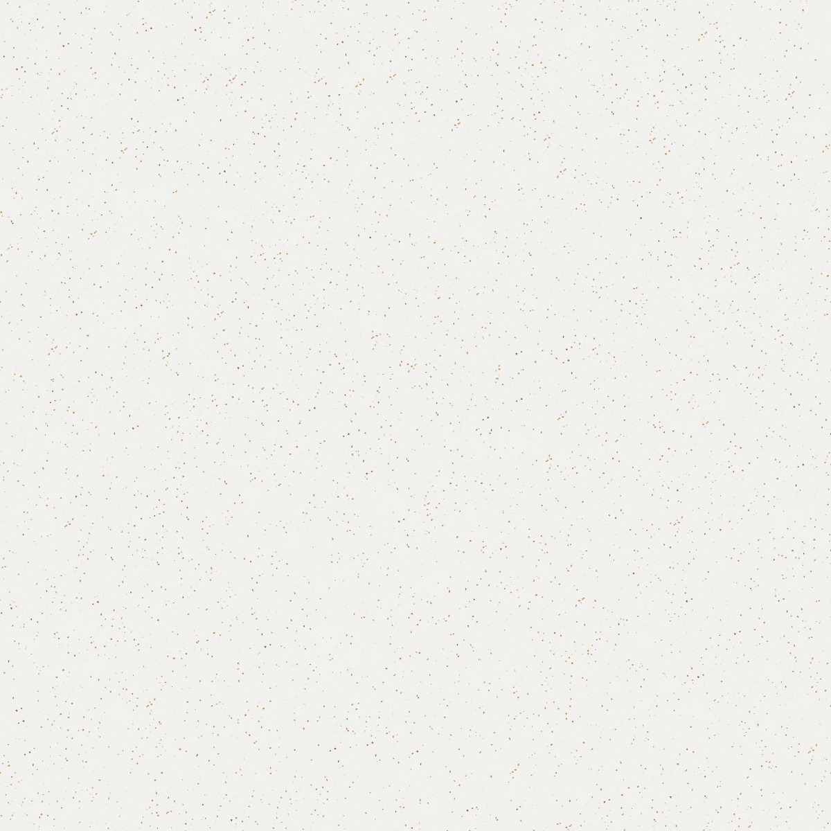 white terrazzo tile with small scattered brown specks in an organic speckled pattern for flooring or walls