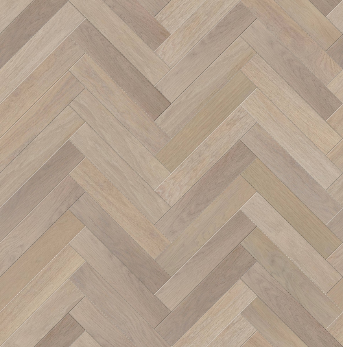 Light-colored oak wood planks arranged in a herringbone pattern, suitable for flooring in homes or offices.