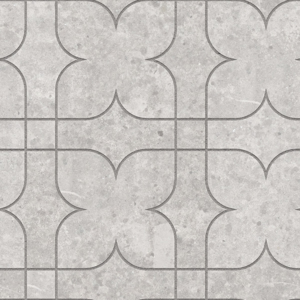 Concrete Four Leaf Npdydg