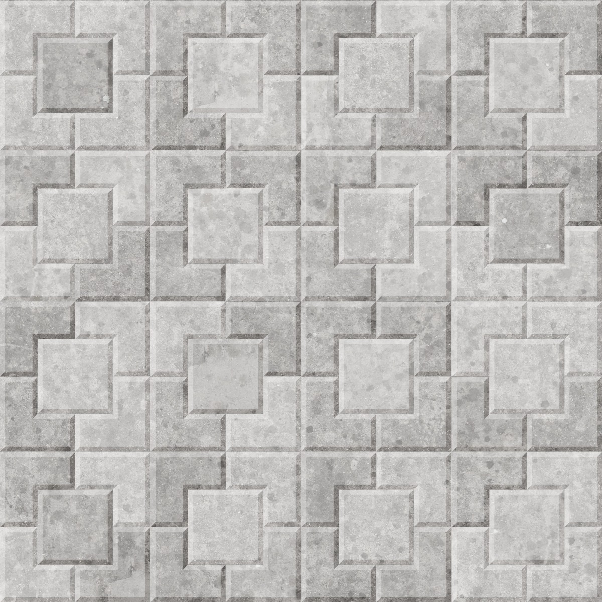 Concrete Interlocking Rectangle With Square 8vf900