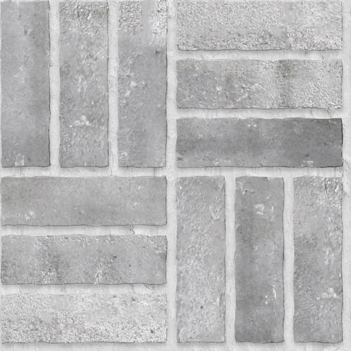 Finnish Grey Brick Basketweave Nncphm