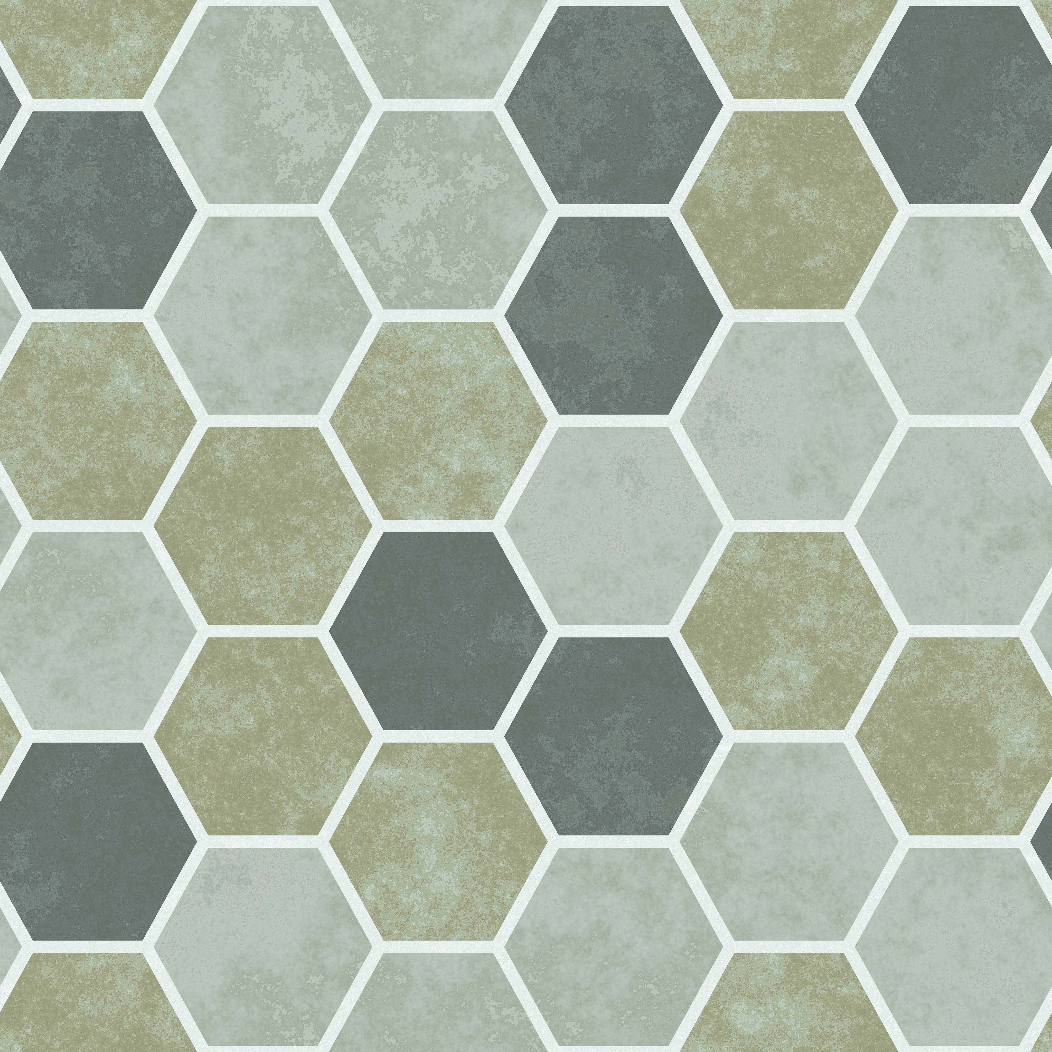 Hexagon Concrete Pavers Texture
