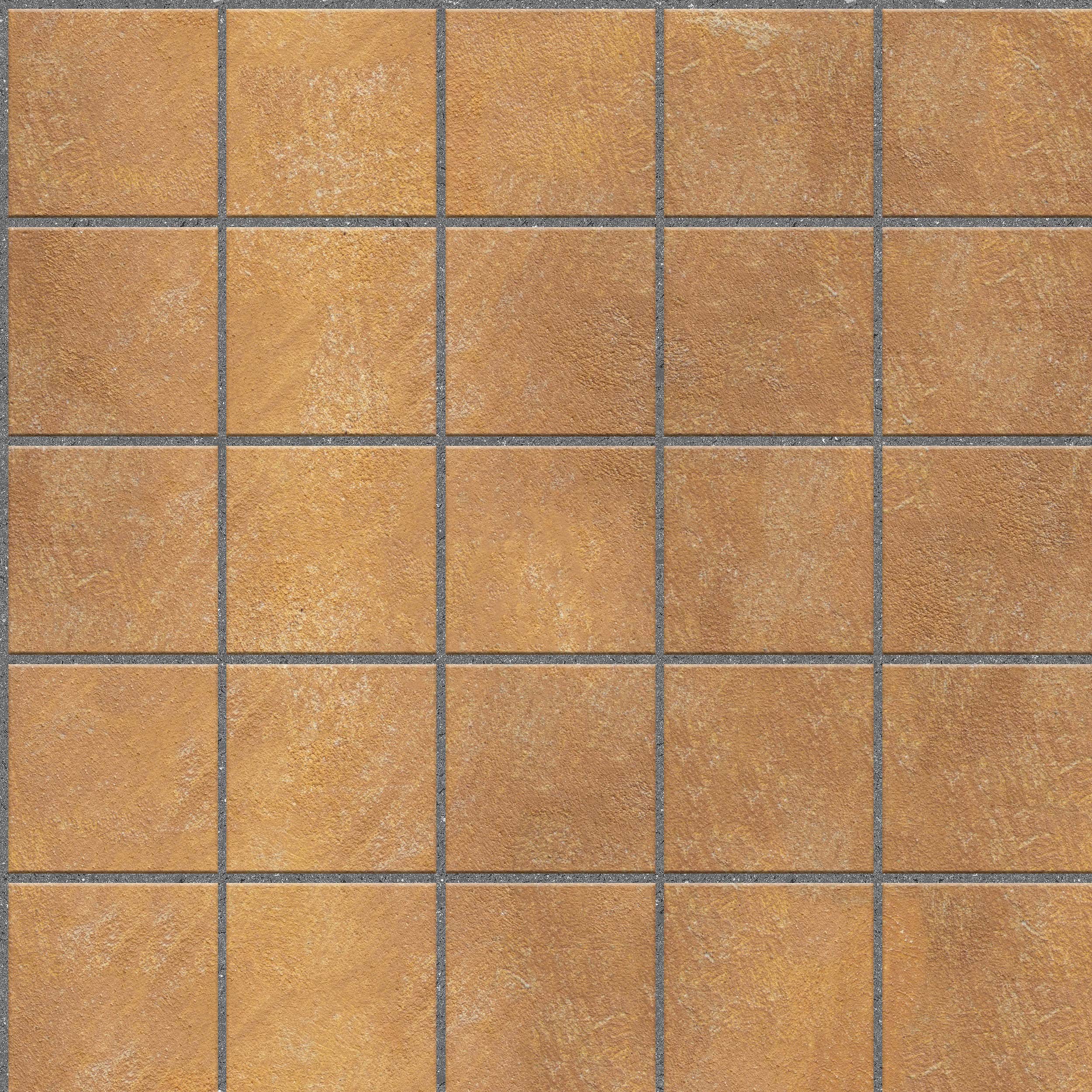 Terracotta Square Pavers Texture Seamless