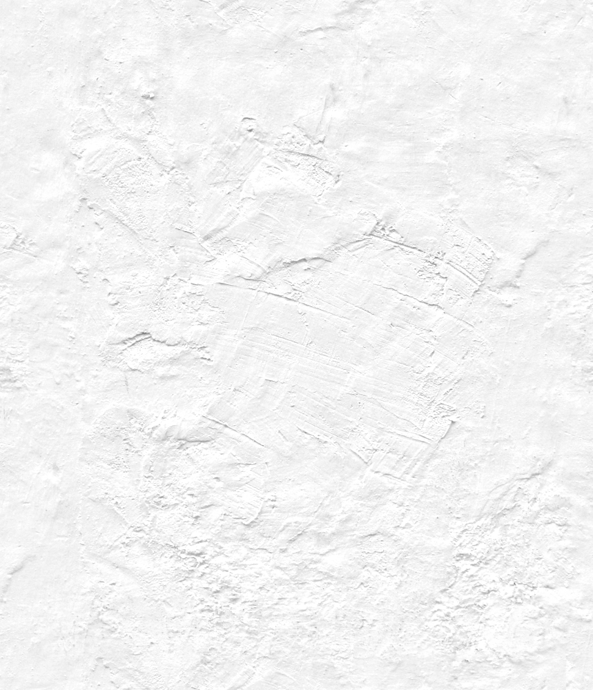 white rough textured plaster wall surface with uneven brush marks and natural irregularities