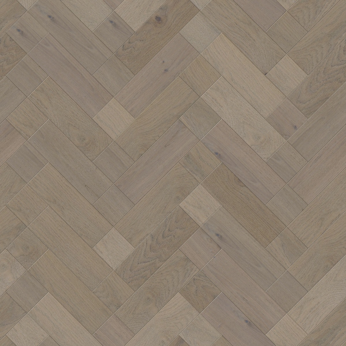 Light-colored oak wood parquet in herringbone pattern, suitable for interior flooring, with visible grain and knots.