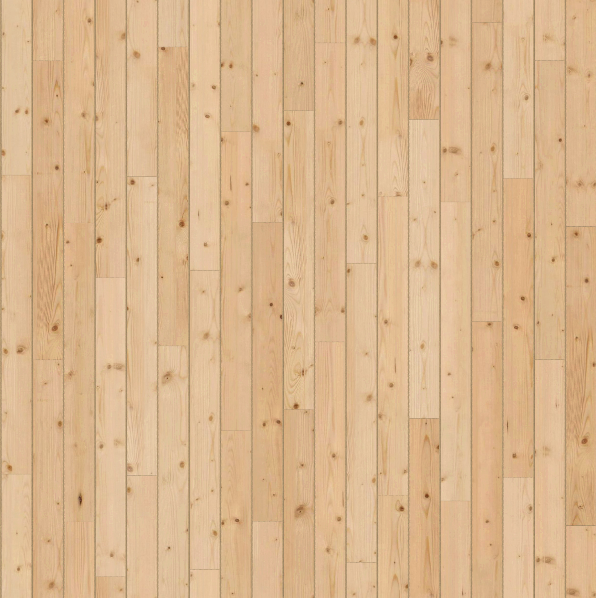 Light-colored knotted timber planks arranged in a staggered pattern for flooring use