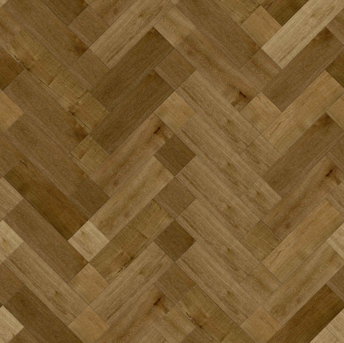 Light brown oak wood parquet flooring with a herringbone pattern, smooth finish, suitable for interior floors.
