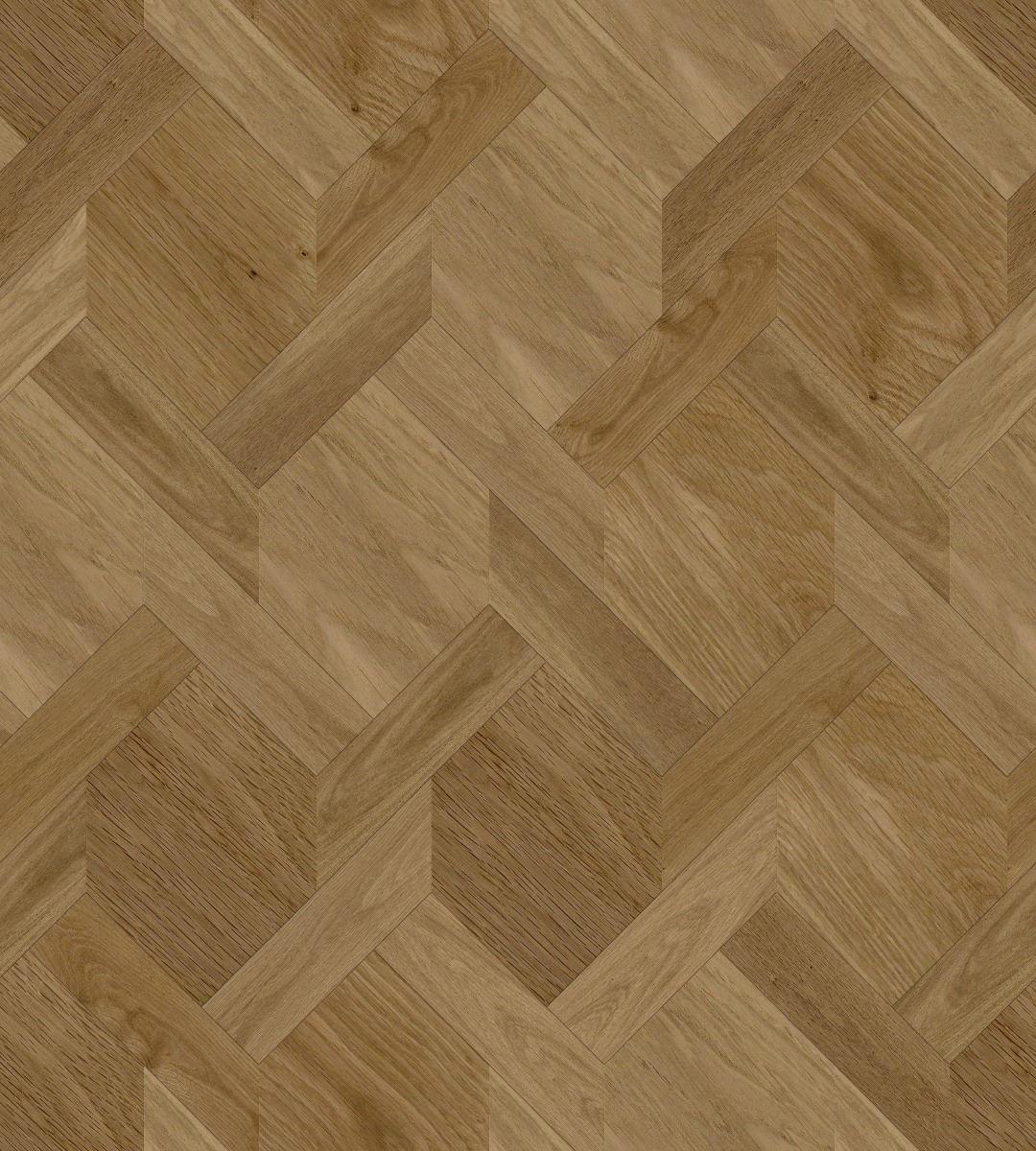 Light brown wooden parquet flooring with a herringbone pattern, smooth finish, suitable for interior use.