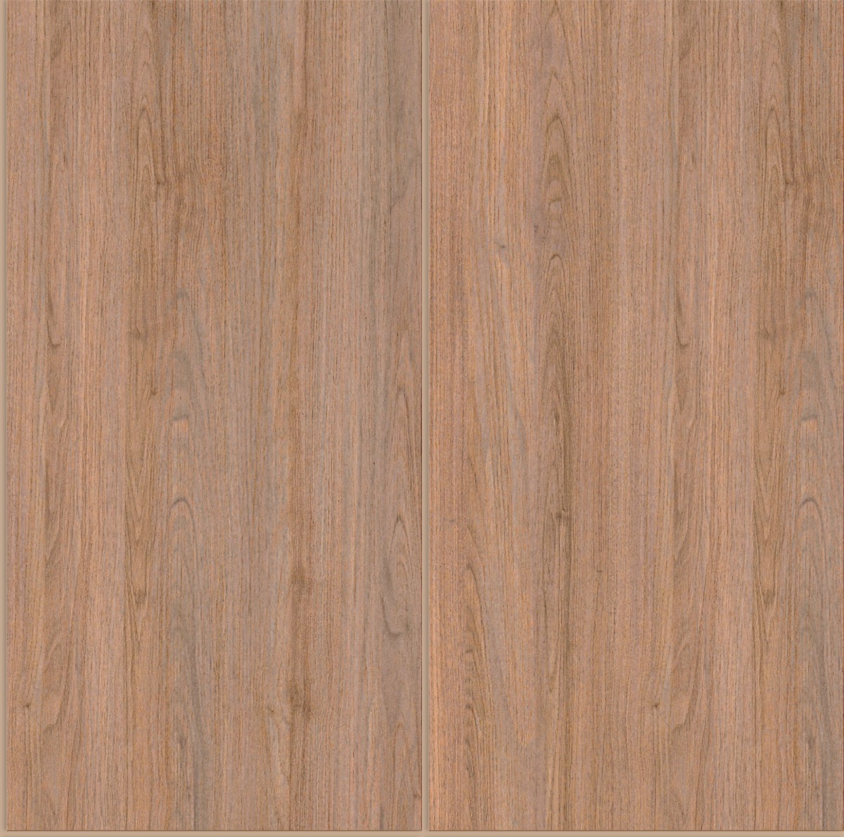 Light brown wood panel texture with fine grain and smooth surface, seamless for wall use