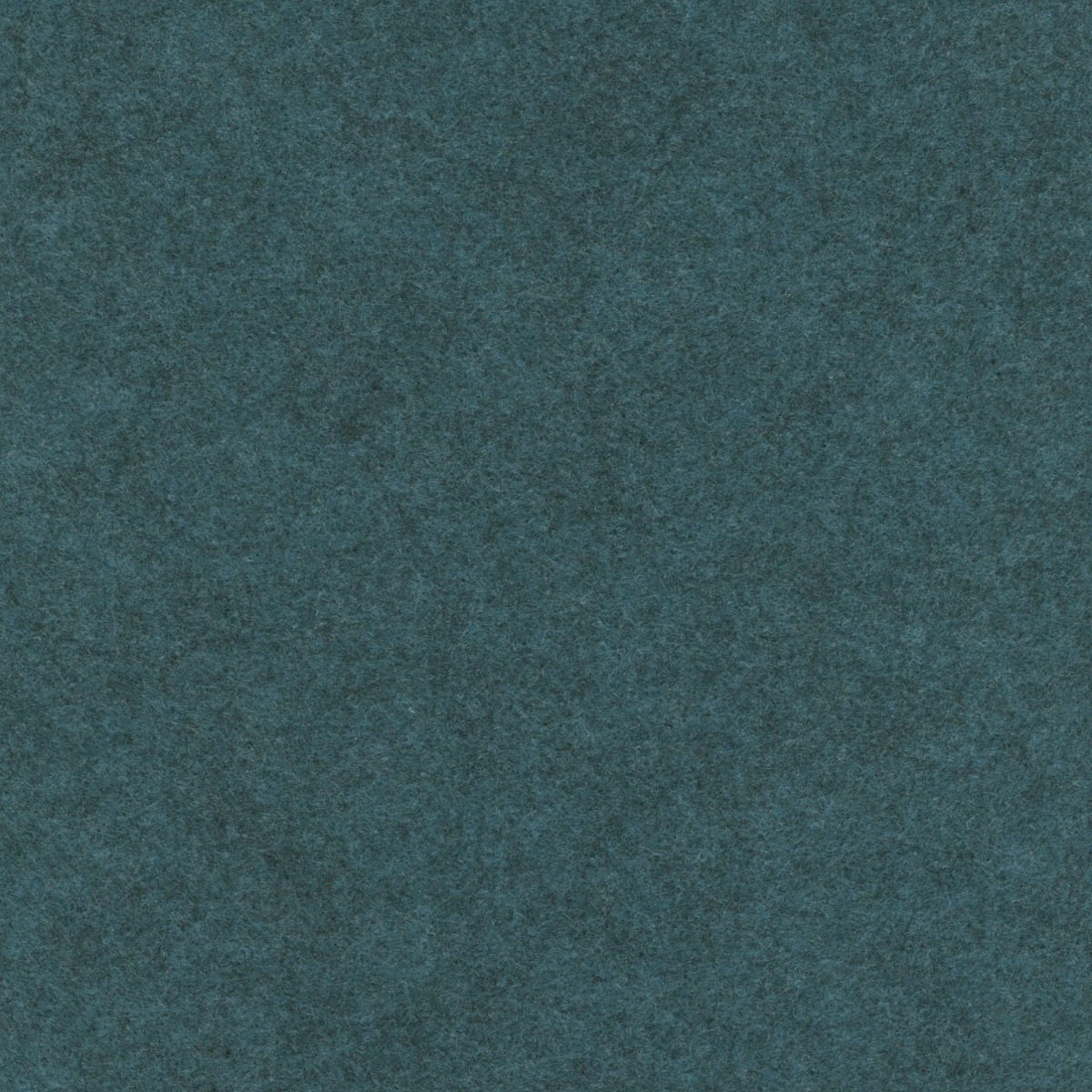 seamless teal felt fabric texture with soft fibrous surface for upholstery and textiles