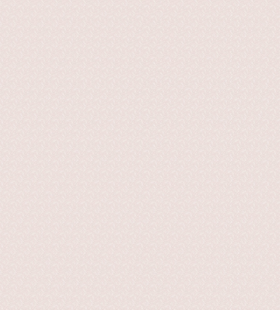 Light pink wallpaper with a delicate woven branches pattern in a subtle organic design for wall decoration