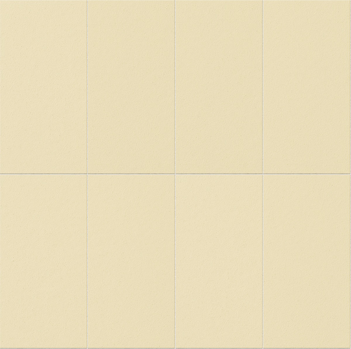 Cream-colored smooth ceramic tiles arranged in a grid pattern with thin grout lines for wall use