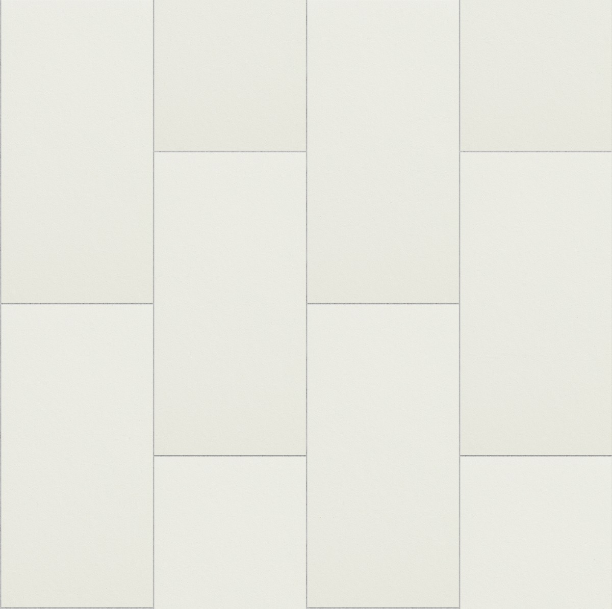 Seamless pattern of white ceramic subway tiles with subtle grout lines, ideal for walls and floors in interior design.
