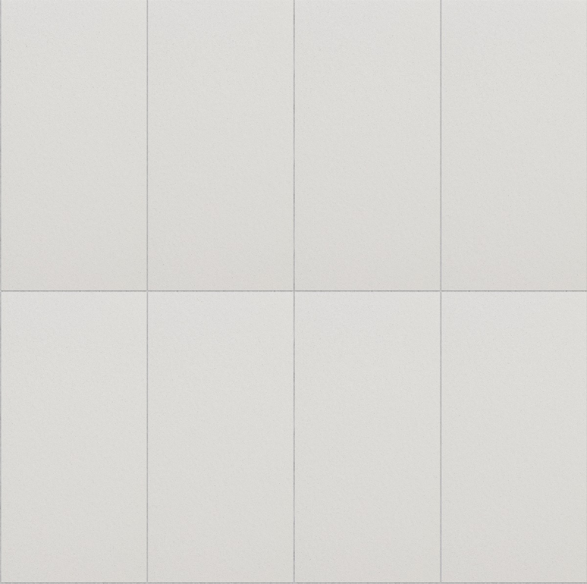 smooth white ceramic wall tiles with thin grout lines in a grid pattern