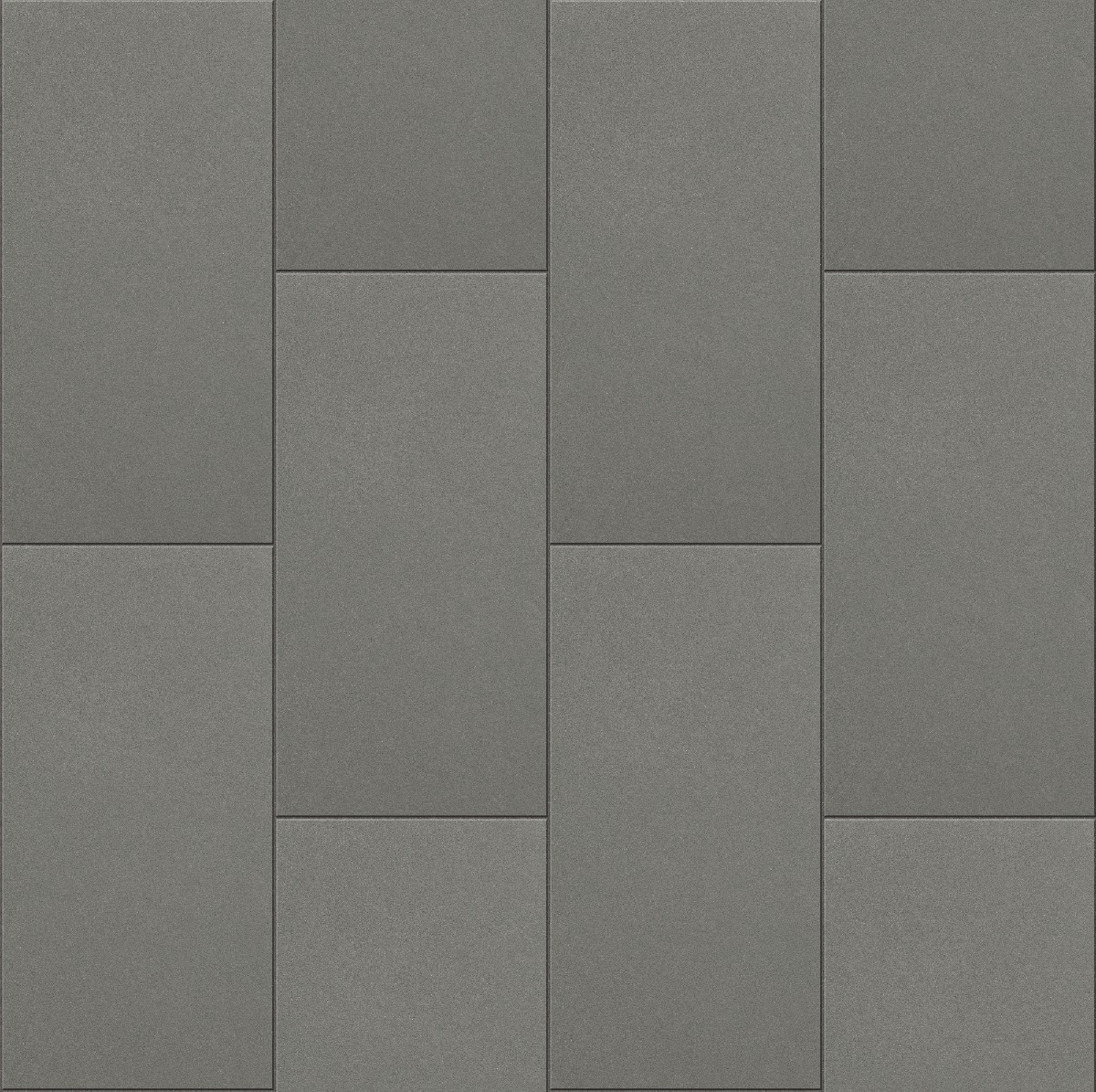 Gray granite stone tiles with a matte finish and subtle texture, arranged in a uniform pattern for flooring or wall use.
