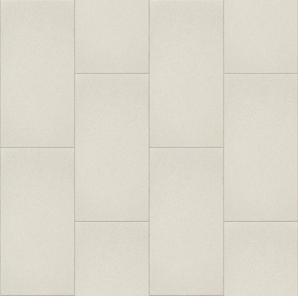 Seamless ivory ceramic tiles with a subtle reflective surface, suitable for walls and floors in modern interior design.
