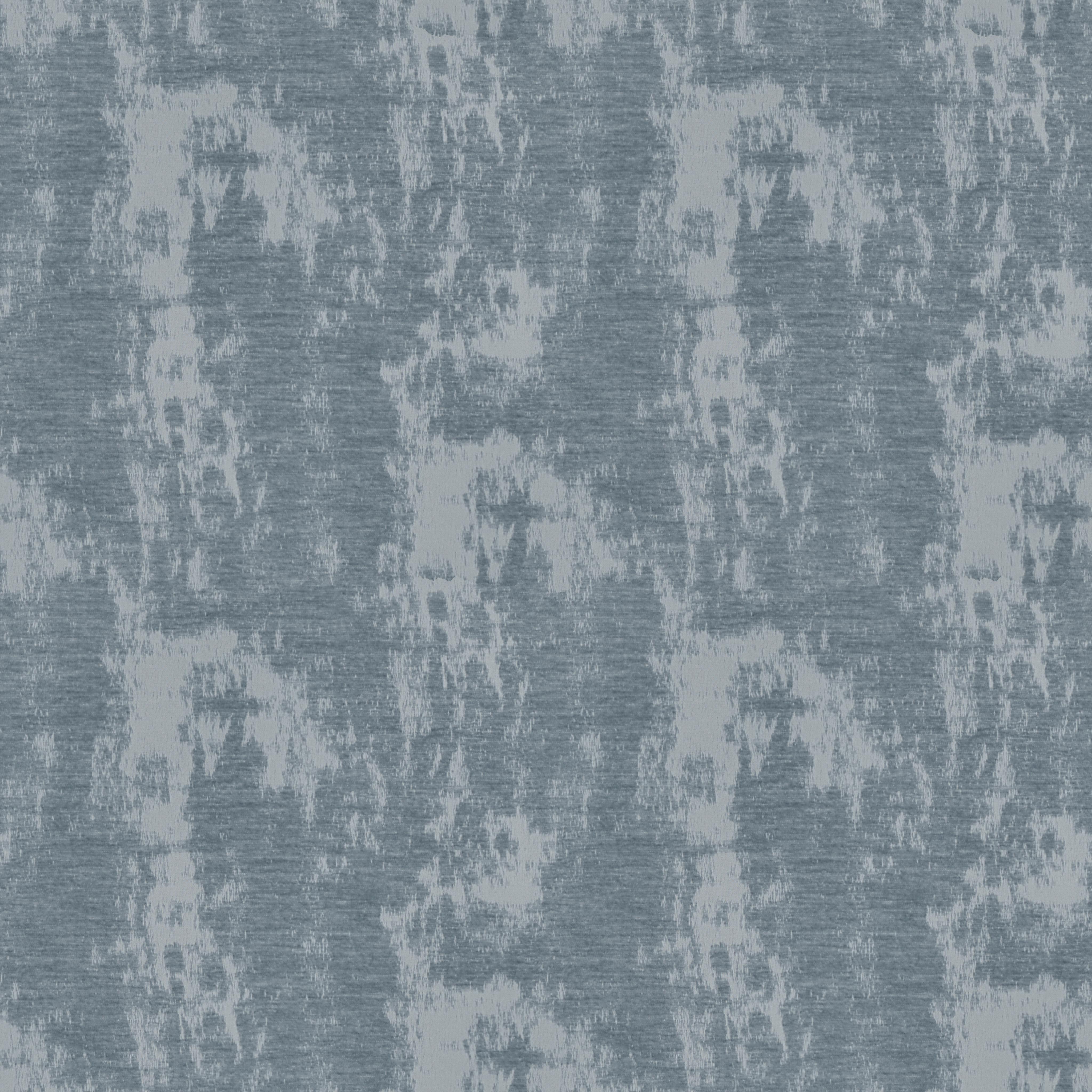 blue upholstery fabric with irregular vertical textured pattern in lighter and darker shades