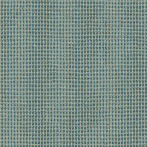 woven upholstery fabric with teal and beige vertical stripes and textured weave