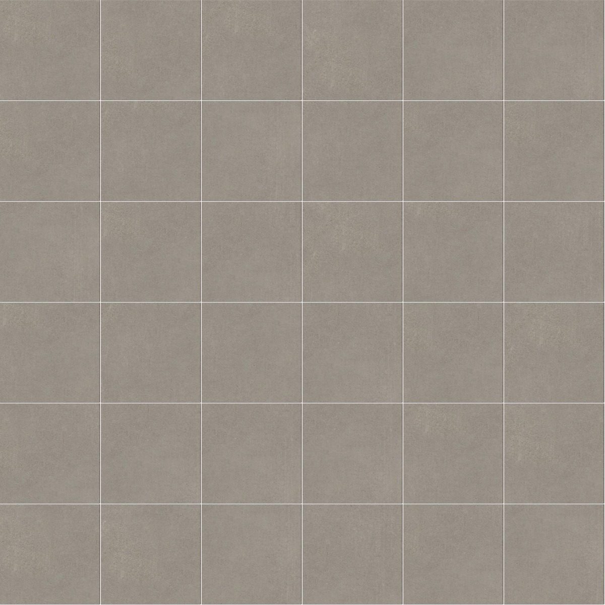 matte grey square ceramic tiles arranged in a grid pattern for flooring or wall use