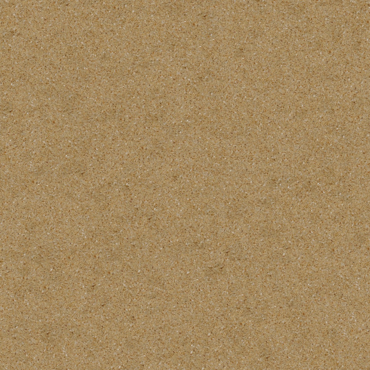 Seamless terrazzo flooring with beige base and small aggregate chips, ideal for interior flooring and decorative surfaces.