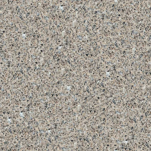 Seamless beige terrazzo floor surface with fine speckled aggregate in neutral tones