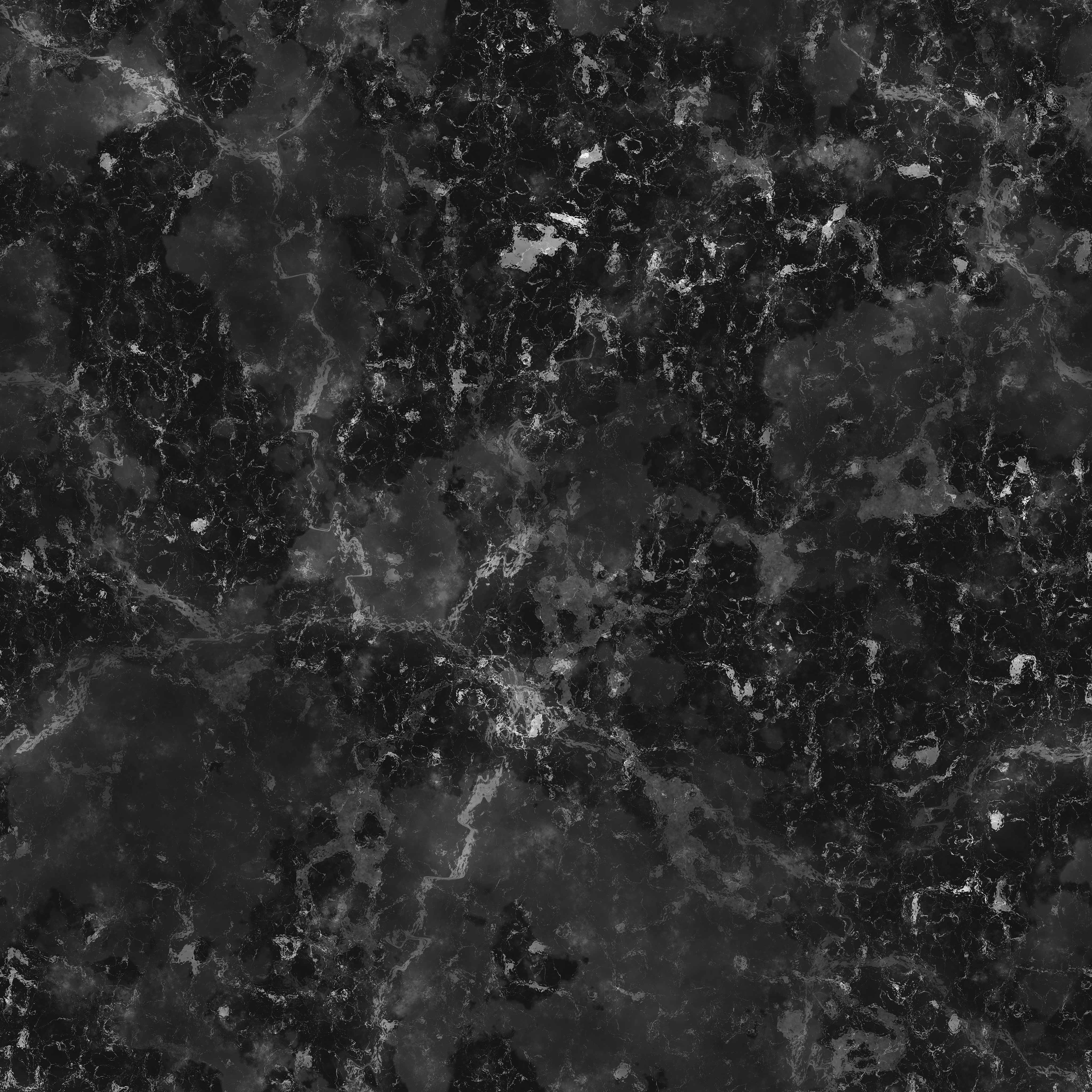 Black Marble 001 Roughness Map