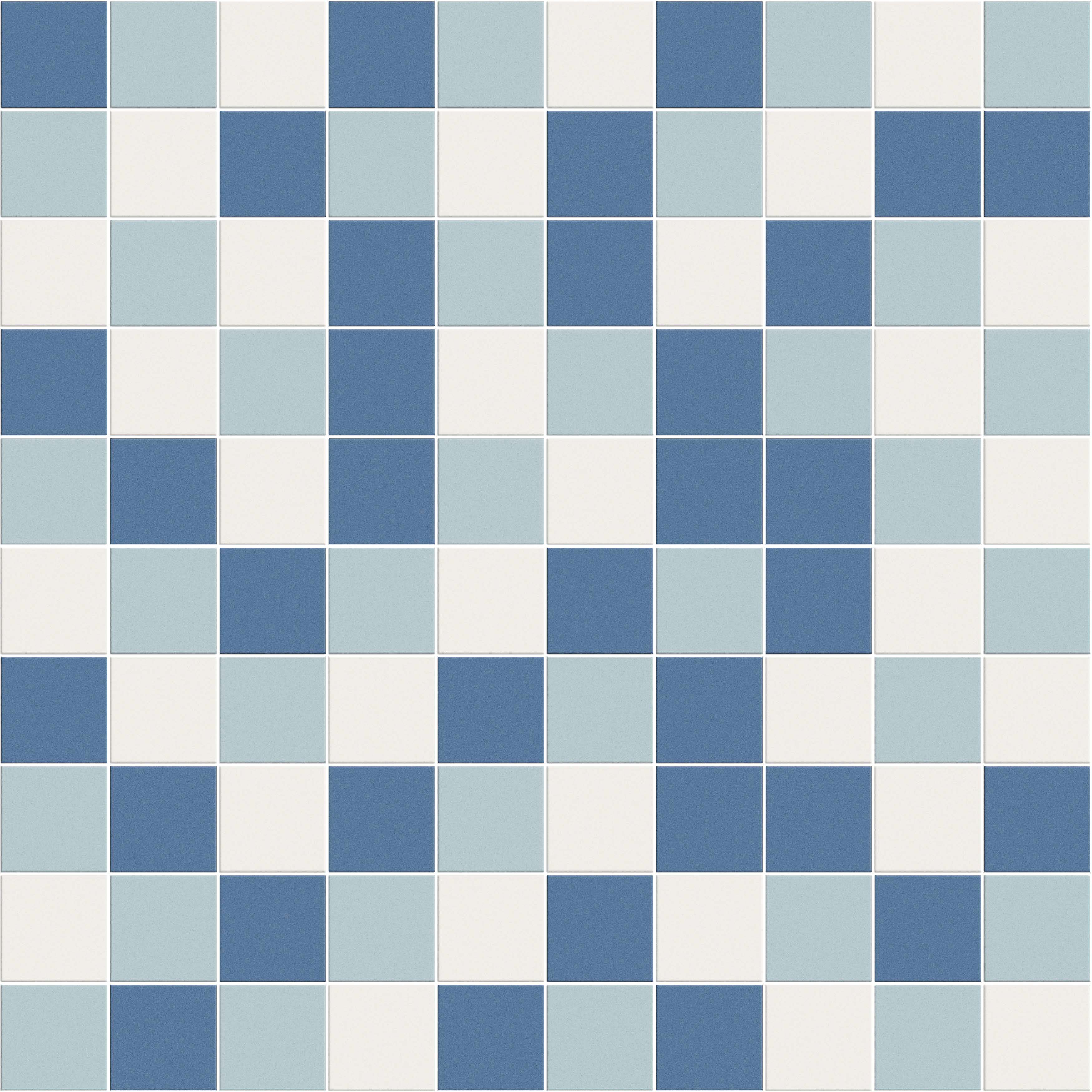 Blue White Mosaic Tiles Texture Seamless