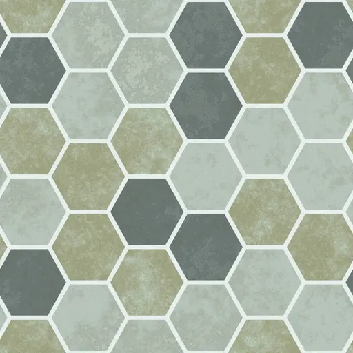 Hexagon Concrete Pavers Texture