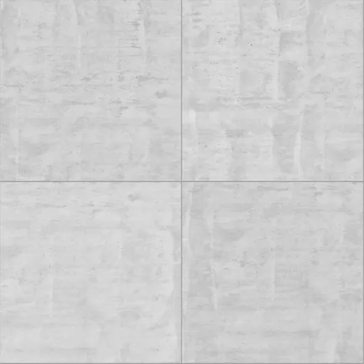 Seamless light gray concrete floor with subtle texture and slight variations, suitable for modern industrial interiors.