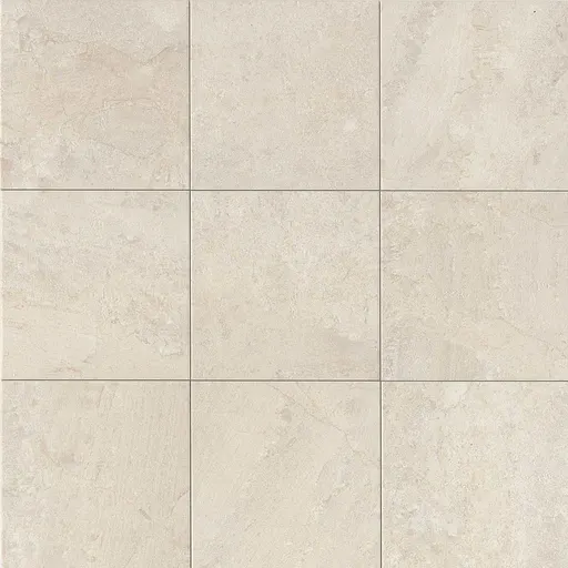 Seamless limestone tile with beige color, natural veining, and matte finish, ideal for flooring and wall surfaces.