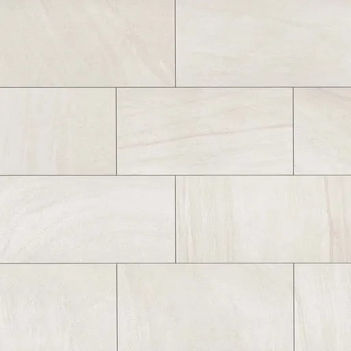 Light beige limestone tiles with subtle veining, suitable for flooring and wall surfaces, seamless and tileable.