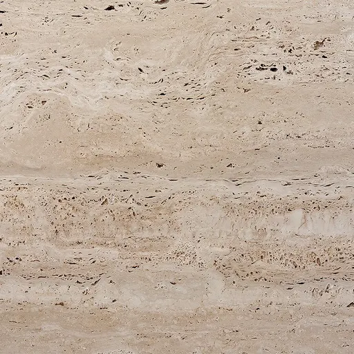 Seamless limestone tile in beige with natural textured pattern, suitable for flooring or wall surfaces.