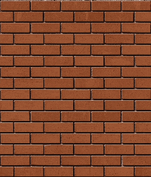 Orange Brick Running Bond Texture